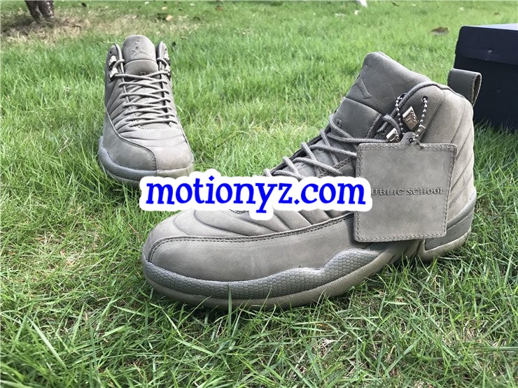 Authentic Air Jordan 12 PSNY Green